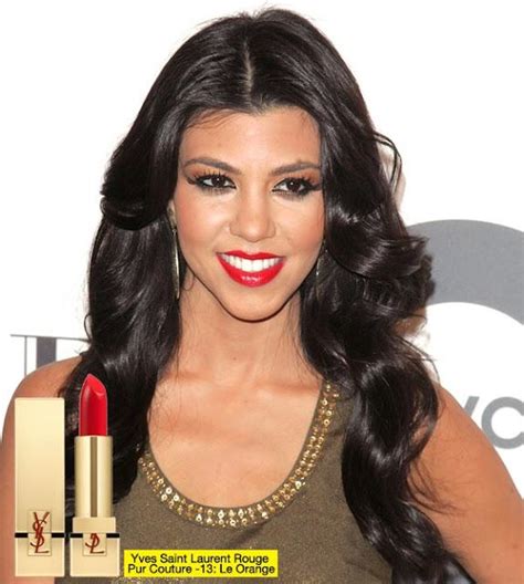 kourtney kardashian lipstick ysl|ysl pur couture color.